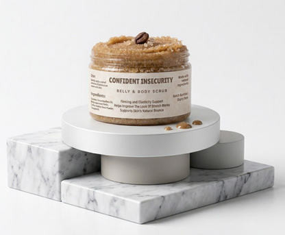 Confident Belly & Body Scrub 300ml