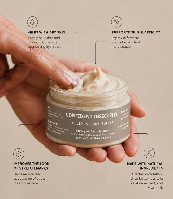 Confident Belly & Body Butter 300ml