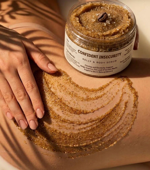 Confident Belly & Body Scrub 300ml